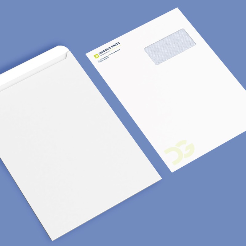 Enveloppe standard 229x324 mm avec fenêtre